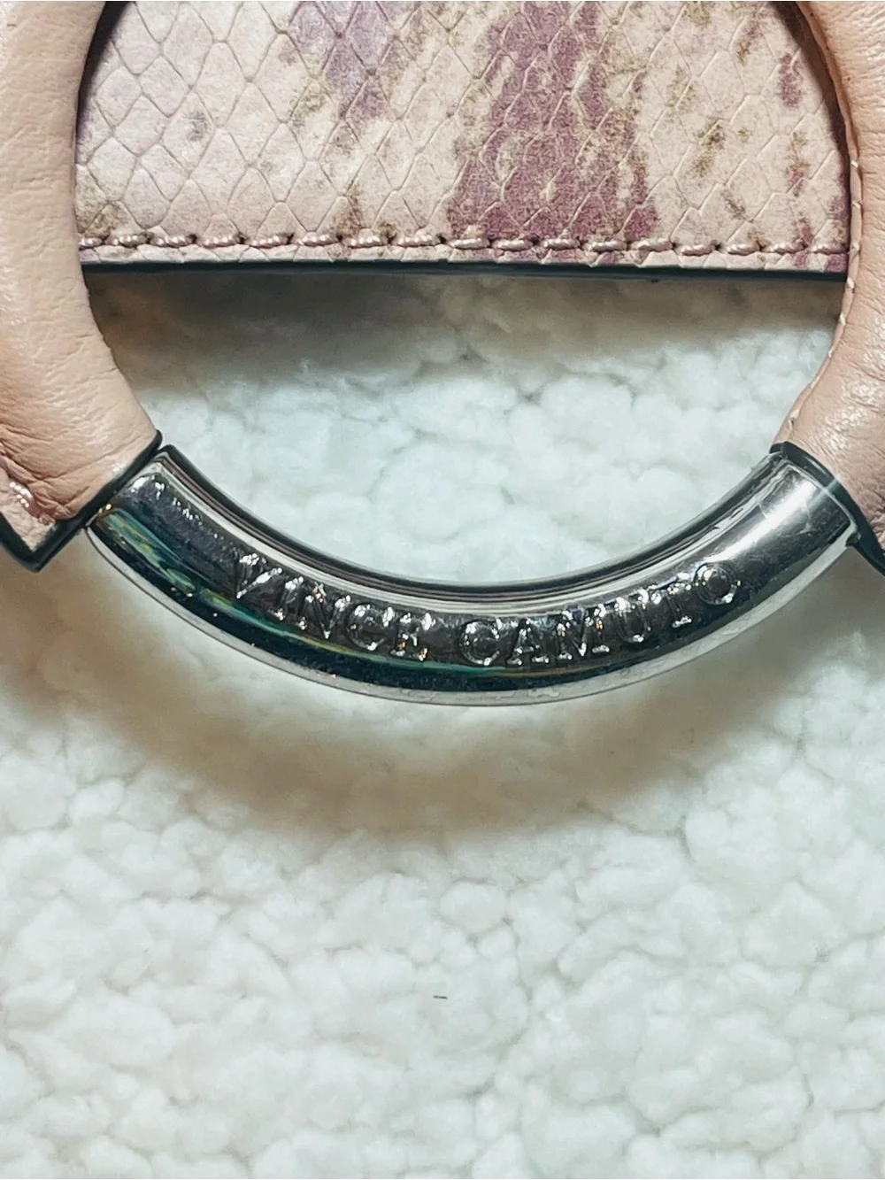 Vince Camuto leather pink